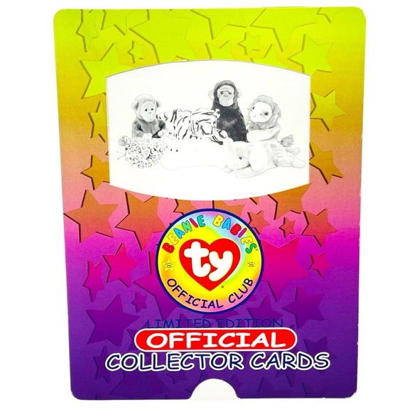Ty Beanie Babies Official Club Collector Cards 4x Jumbo Oversize Limited EDITION - Picture 9 of 14